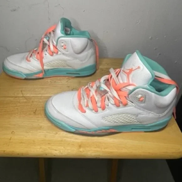 Jordan 5 Retro Light Aqua - Picture 3 of 5
